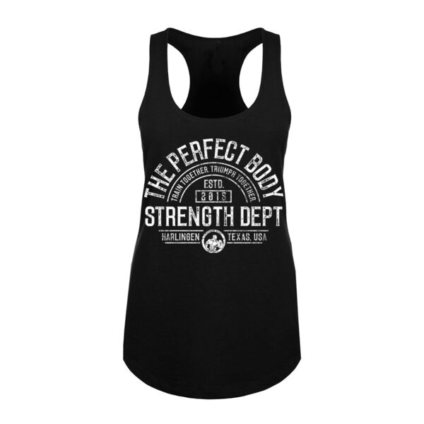 VINTAGE ARCH - WOMEN'S FITTED TANK TOP - $61TCFR$ Thumbnail